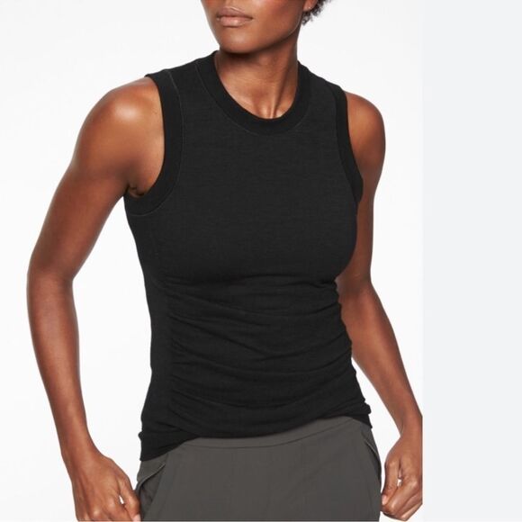Athleta Black Foresthill? Wool Blend Tank - Picture 1 of 7